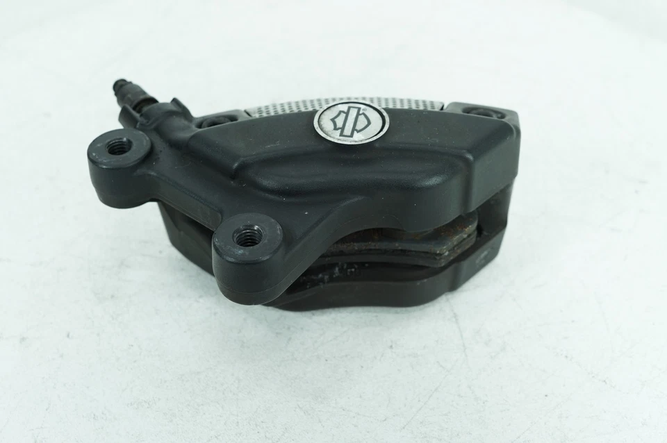 10 Harley Touring FLH Street Glide OEM Delantera Izquierda 1 Pinza de Freno Negra 43027-08 Foto 3 de 4
