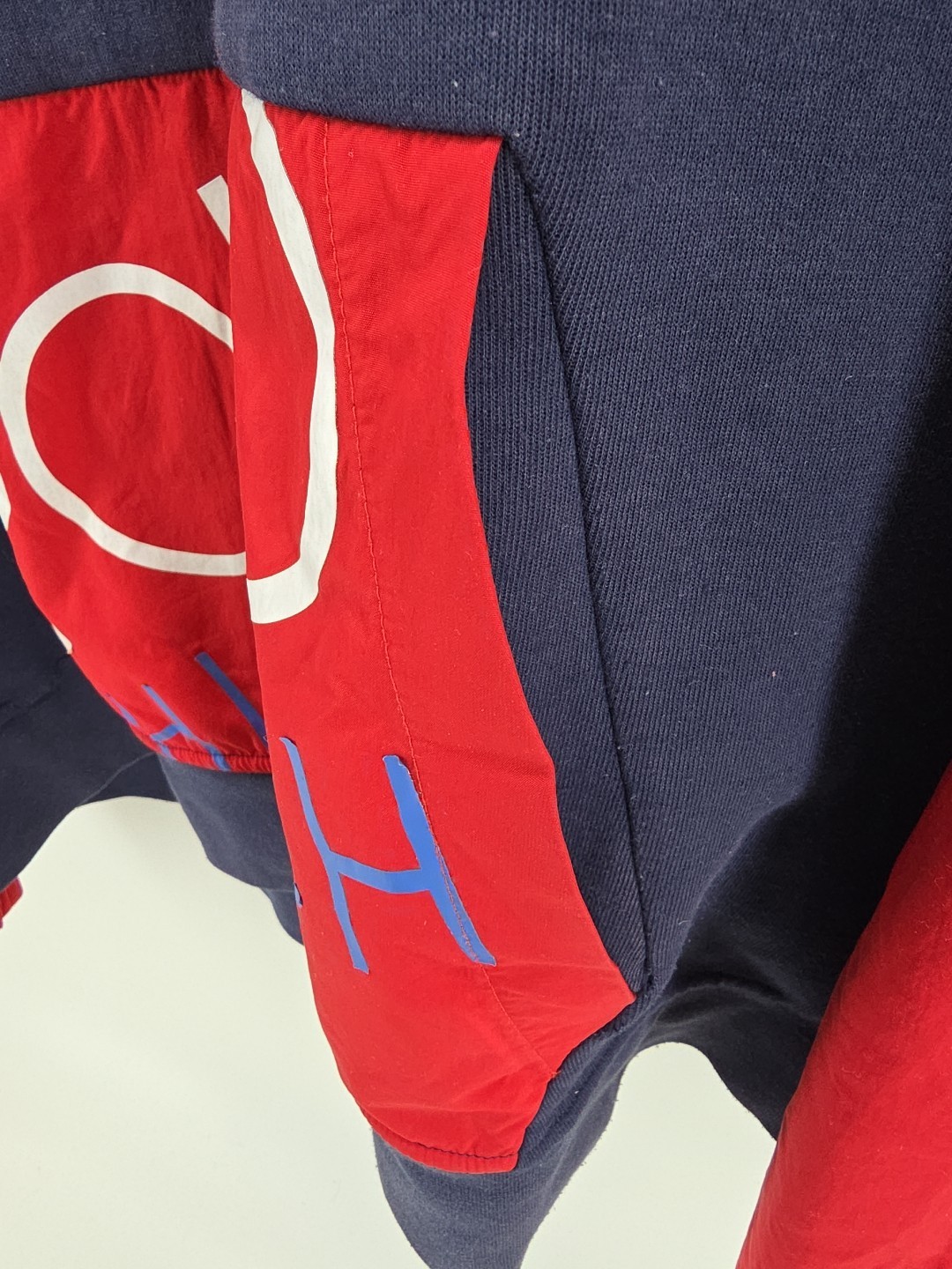 Polo Ralph Lauren Jacket Pullover  Hi Tech USA Patch Hooded Sz XXL 2XL RL RARE!! image 5