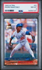 1993 ULTRA #57 PEDRO MARTINEZ PSA 8