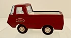 Vintage Red Tonka Pressed Steel Pick-Up Truck 4.5" X 2.5" Some Rust & Scratches