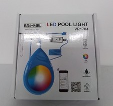 LED Pool Light Brimmel VR1704 IP68 Waterproof RGB BT App Controlled BNIB //4924