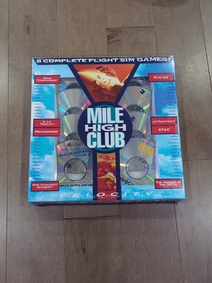 Mile High Club 8 Flight Sims Games Wing Commander ATAC MiG 29 Acadamy F14 Tomcat