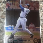 Topps 1999 Finest Ken Griffey Jr. #200 Seattle Mariners Protector Baseball Card