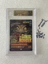 2025 MTG INNISTRAD REMASTERED MOVIE POSTER SC #0489 THE GITROG MONSTER BGS 9.5