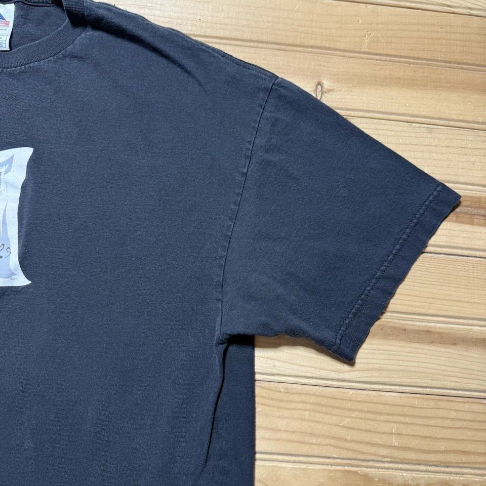 Camisa Divertida De Colección Y2K Out Of My Mind Be Back In 5 Minutes Nota Humor Talla XL Foto 4 de 4