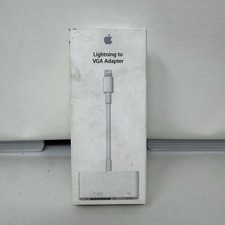 Apple Lightning to VGA Adapter - Genuine OEM MD825ZM/A Model A1439
