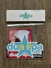 Dua Lipa Radical Optimism 2025 Tour Sticker Pack - New & Sealed AMEX Exclusive