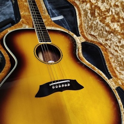 Elektrische Akustikgitarre Takamine PT-007S Ry Cooder Modell 1979 Farbe Sunburst