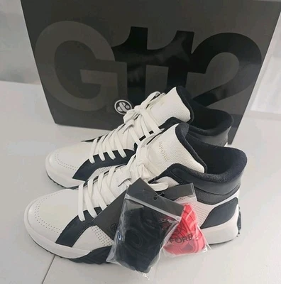 MENS G/FORE G.112 Perforated Street Golf Shoes Leather White/black Sz 10 - Image 1 of 4