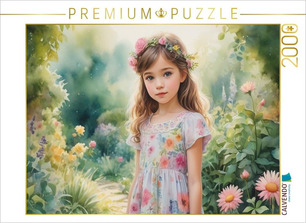 Calvendo Puzzle In The Garden | 2000 Pieces, Finished Size 35.4 × 26.4 In (90 ×-image