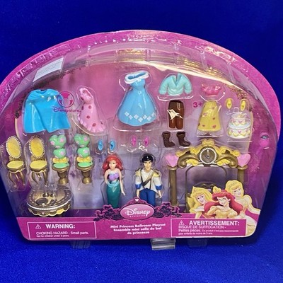 Little Mermaid Ariel Mini Princess Ballroom Playset -- Polly Pocket style dolls
