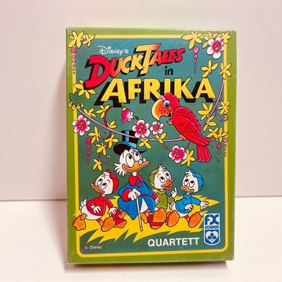 FX Schmid - DuckTales in Afrika - Quartett - Vollständig - GUT