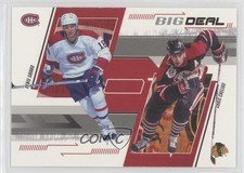 2002-03 ITG Be A Player Memorabilia Big Deal Chris Chelios Denis Savard HOF 13h2