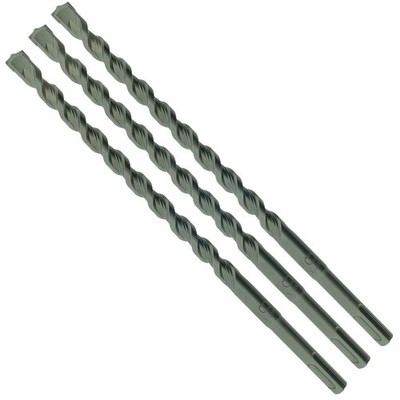 SabreCut 3 Stück 12 mm x 160 mm PGM zugelassen SDS Bohrer für Stein Beton Ziegel