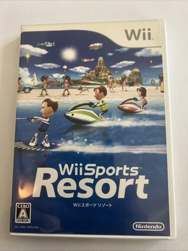 Wii Sports Resort (Nintendo Wii, 2009) - Japanese Import - Complete