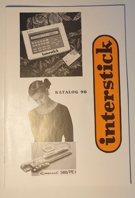 interstick KATALOG 90 - Strickmaschinen EMPISAL  - in swedish language, von 1990