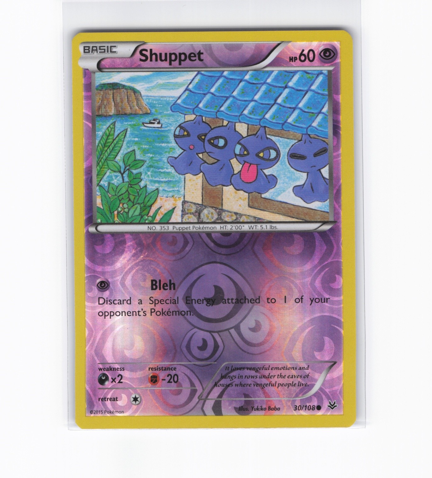 Shuppet (Reverse Holo) XY - Roaring Skies 30/108 NM