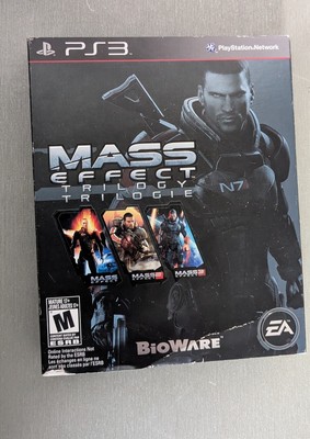 Mass Effect 1 2 & 3 Trilogy Boxset PS3 Game Sony Playstation 3 VGC