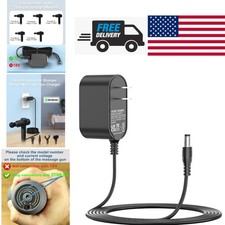 27V Charger for Sharper Image Massage Gun Long Power Cord Round Barrel Connector