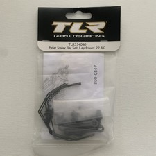 Team Losi 22 4.0 Laydown Rear Sway Bar Set TLR334040 NEW
