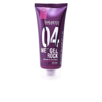 Salerm Cosmetics Wet Gel Rock Extra Strong Wet Look Styling Gel 200ml