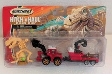 Matchbox Hitch N Haul Dino Dig 2005 Excavator Set Dinosaur Matchbox Hitch N Haul Dino Dig 2005 Excavator Set Dinosaur