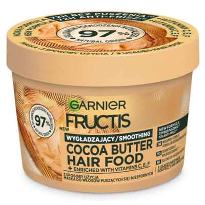Garnier Fructis Hair Food Cocoa Butter Maske für Frizziges Haar 400ml