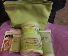 Lot of 3 AHAVA Dead Sea Liquid Salt, Body Sorbet Cream,  Stress Melt Body Salt