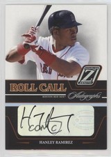 2005 Donruss Zenith Roll Call Hanley Ramirez #RC-1 Auto 0aa
