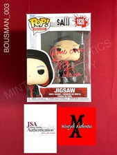 Darren Lynn Bousman autographed signed Jigsaw Saw Funko Pop #1820 JSA COA