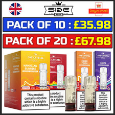 SKE Crystal Plus Pod Prefilled Replaceable Pods | 20mg 2ml ECIG | SKE Plus Pods
