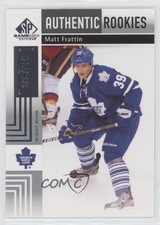 2011-12 SP Game Used Edition Authentic Rookies 198/699 Matt Frattin #131 e9p