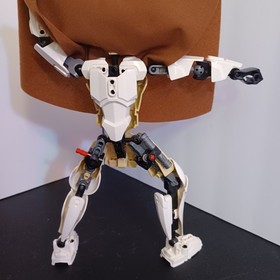 LEGO Star Wars Buildable Figures Obi-Wan Kenobi 75109 and Jango Fett 75107