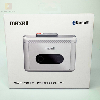 Maxell MXCP-P100WH Portable Bluetooth Cassette Player White Model