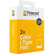 Polaroid Originals Color Glossy Instant i-Type Film for Now Cameras 16 Photos
