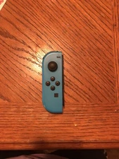USED Nintendo Switch Joycon Controller, Blue, No Grip included
