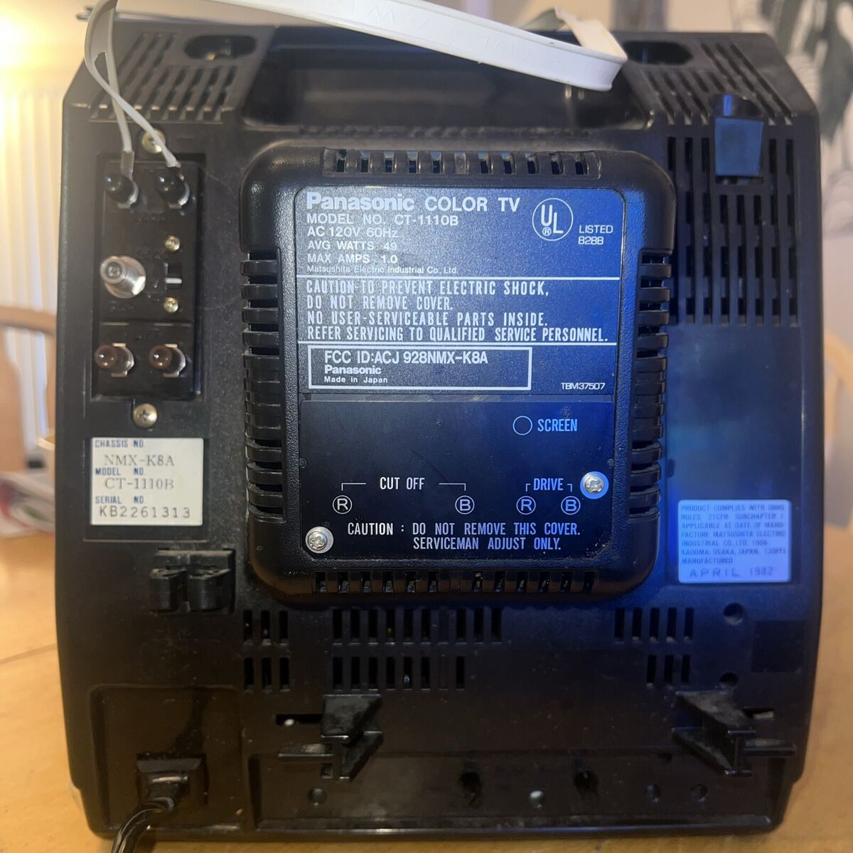 Panasonic Portable Color TV 10 Panasonic Portable Color TV 10