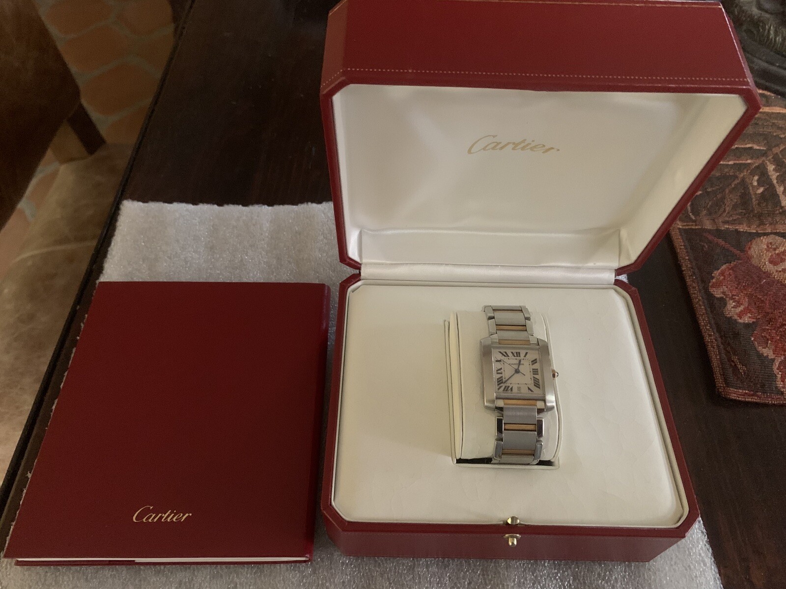 mens cartier tank francaise