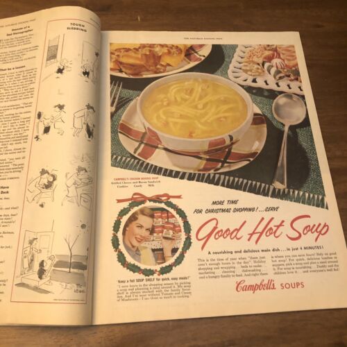 VTG The Saturday Evening Post 1953 Retro Ads Fashion Glam Articles Florida - Picture 19 of 24