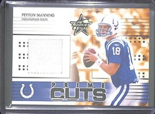 2005 Leaf Rookies and Stars Relic #PC-1 Peyton Manning No 12 of 25