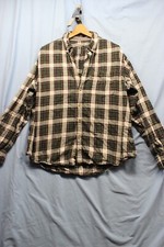 EDDIE BAUER button down shirt PLAD 2XL multi colored MENS long sleeve