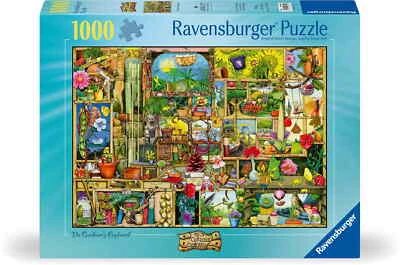 1000 Teile Ravensburger Puzzle Colin Thompson Grandioses Gartenregal 12000659