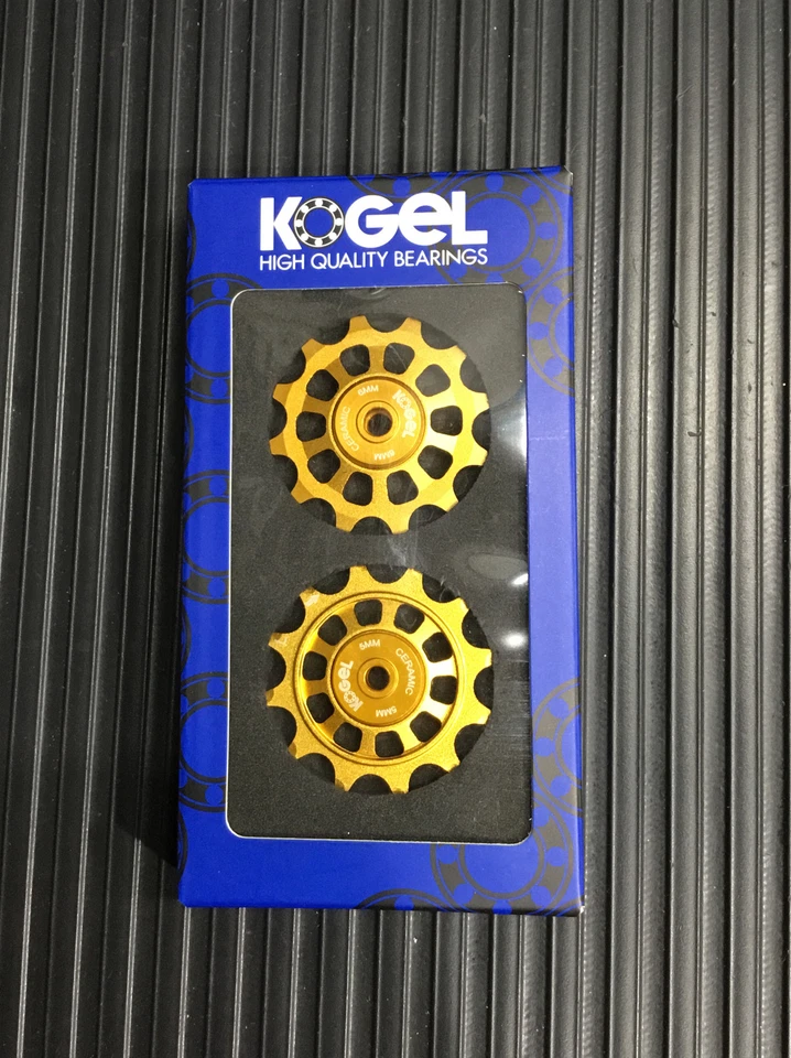 Juego de poleas de cerámica KOGEL 12/12T para Sram X-Horizon 11/12S Cross Gold Foto 2 de 2