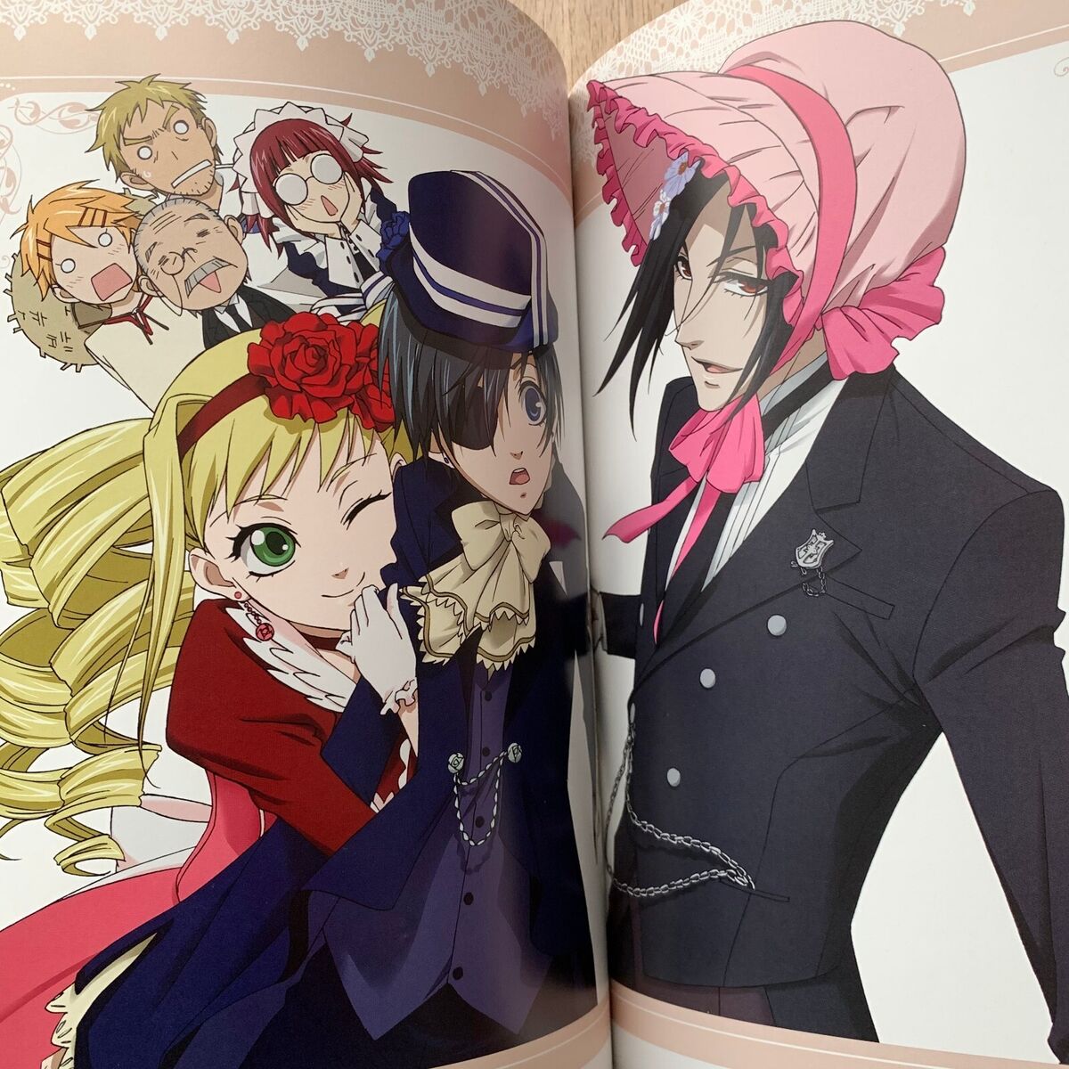 Black Butler Kuroshitsuji Black Record TV Anime Art Illustration Collection  Book