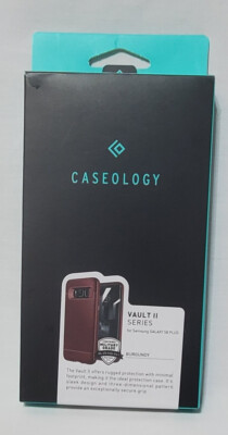 NEW Caseology Vault II for Galaxy S8 Plus Case Burgundy