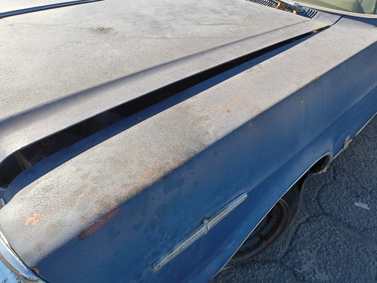 1966 Galaxie 500 ford convertible left drivers fender FLAWS | eBay