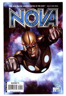 Nova (4th Series) #9 NM- 9.2 2007 Adi Granov Cover