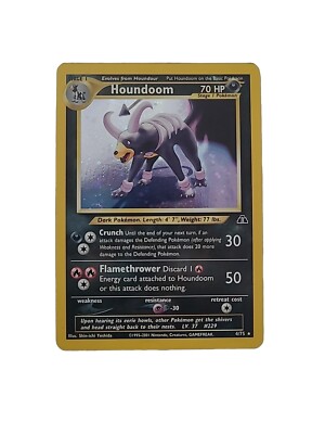 Houndoom 4/75 Neo Discovery for sale | eBay