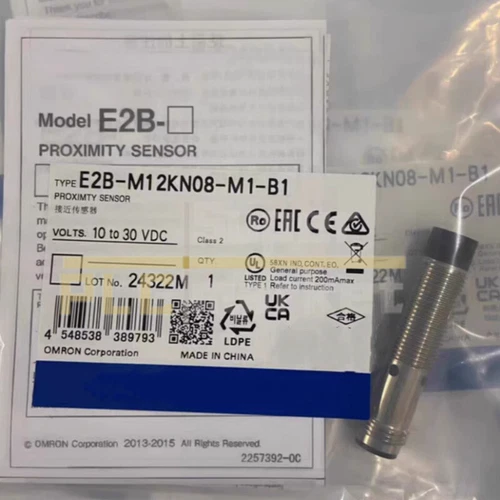 1PC Omron E2B-M12KN08-M1-B1 Proximity Sensor E2BM12KN08M1B1 Free shipping