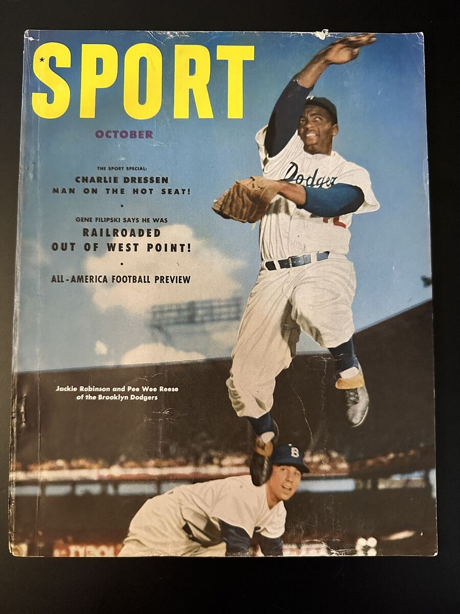 1952 Jackie Robinson Brooklyn Dodgers Sport Magazine | eBay 1952 Jackie Robinson Brooklyn Dodgers Sport Magazine | eBay